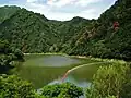 胎内川ダム湖