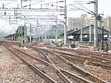 構内のホームとポイント