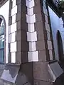 洗石の外壁