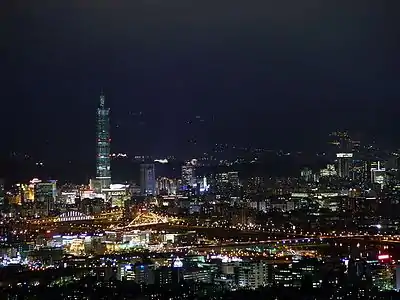 信義区の夜景