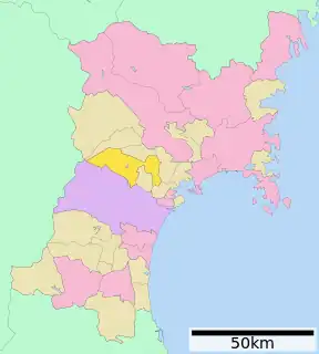 大和町位置図