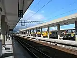 礁渓駅ホーム