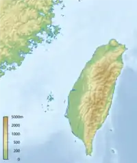台湾の歴史の位置(台湾内)