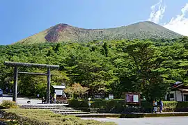 高千穂河原と御鉢