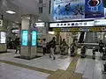 早稲田口改札口（2008年11月）