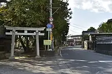 高浜神社の東側の鳥居