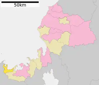 高浜町位置図