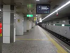 1番線ホーム