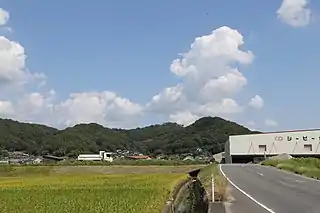 高越城遠景