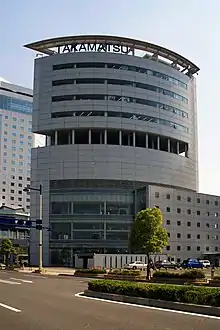 本社事務所が入居する高松港旅客ターミナルビル