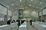 博物館の展示室（2017年11月撮影）