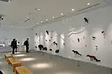 同左、映像展示（2017年11月撮影）