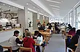 同左、カフェ（2017年11月撮影）