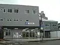 旧南口仮駅舎（2010年3月）