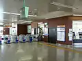 改札口（2015年3月）
