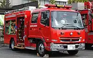 消防ポンプ自動車(高崎市等広域消防局・一線引退済 予備車)