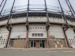 群馬県高崎市の高崎市城南野球場