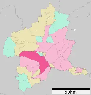 高崎市位置図