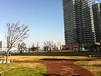 公園南側の様子