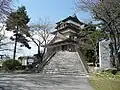 内側から望む復興天守