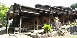 高取焼味楽窯の登窯