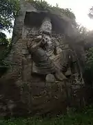 磨崖仏（弥勒菩薩尊像）