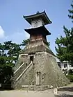 高燈篭(香川県/琴平町)1865年(慶応元年)完成で三階建て。重要有形民俗文化財。