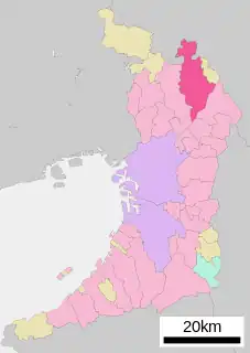 高槻市位置図