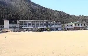 高山市立清見小学校(2019年2月26日撮影)