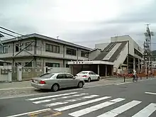 近鉄高安駅(西口)近鉄高安検車区