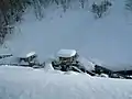 高湯温泉の配湯管