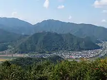 立雲峡からの様子