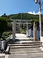 表米神社登山道入り口