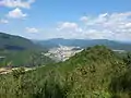 竹田城跡からの景色