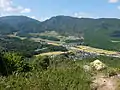 竹田城跡からの景色