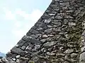 天守台の反り