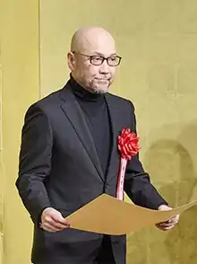 2024年、芸術選奨贈呈式にて