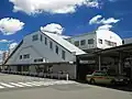 地上駅時代の西口（2012年9月）