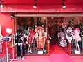 竹下通りの店舗風景（2008年12月6日撮影）