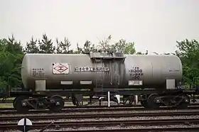 タキ11300形、コタキ113001995年6月3日、半田埠頭駅