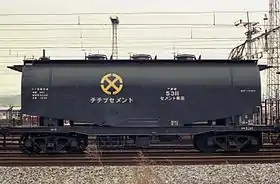 タキ5300形、コタキ53111987年1月5日、高崎操駅