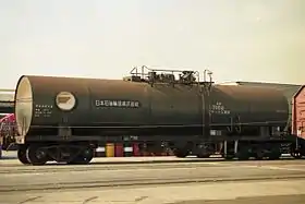 タキ7100形、タキ71021992年11月3日、川崎貨物駅