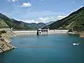 滝沢ダム上流側