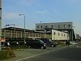 拓北駅の南側（2004年10月）