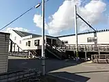 南口駅舎（移転前）（2012年10月）