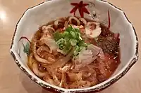 玉川うどんのにかけうどん