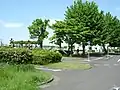 右岸 交通公園（サイクリングロードと一部共有している）