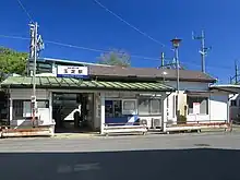 リニューアル前の駅舎(2012年11月)