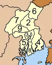 Map of tambon