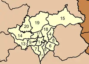 Map of tambon